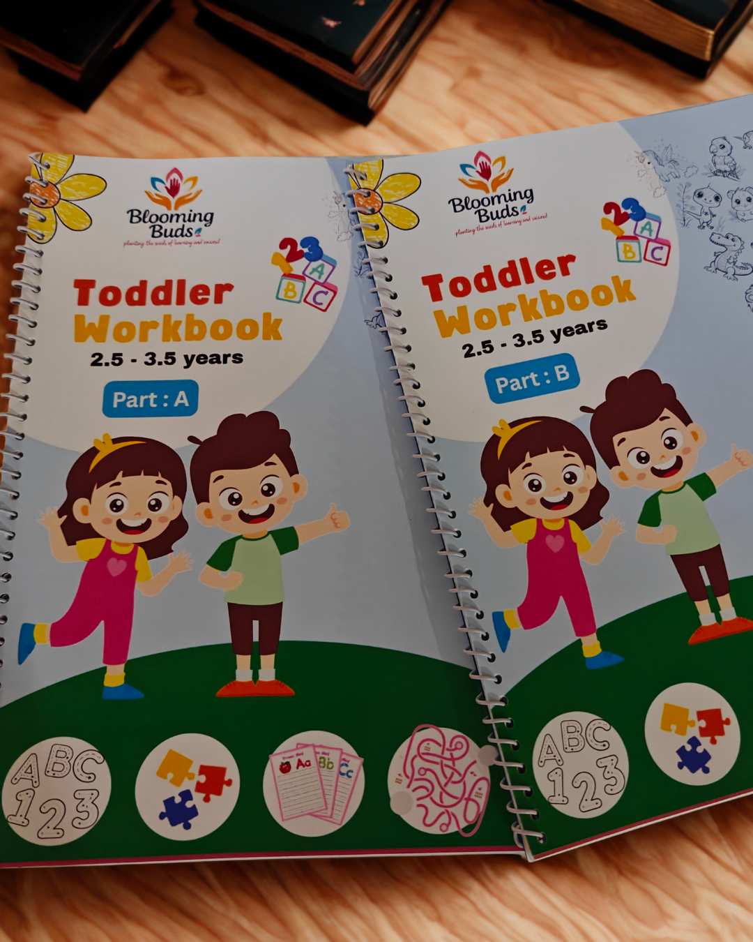 Toddler Learning & Activity Books